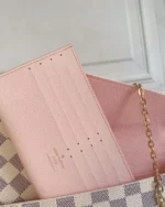 REBCE Elegant Louis Vuitton Felicie Pochette Bag