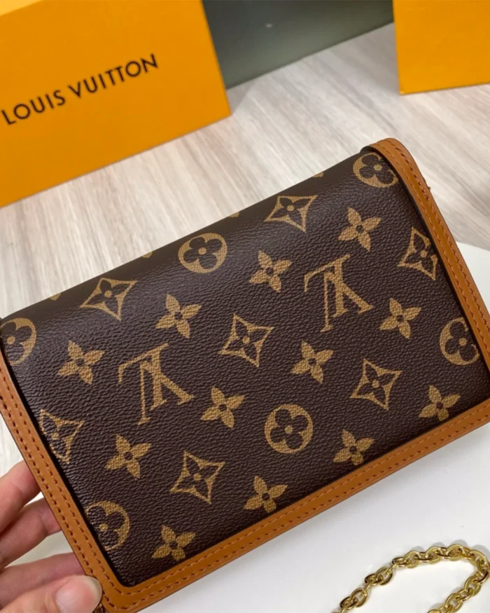 REBCE Iconic Louis Vuitton Dauphine East West Handbag