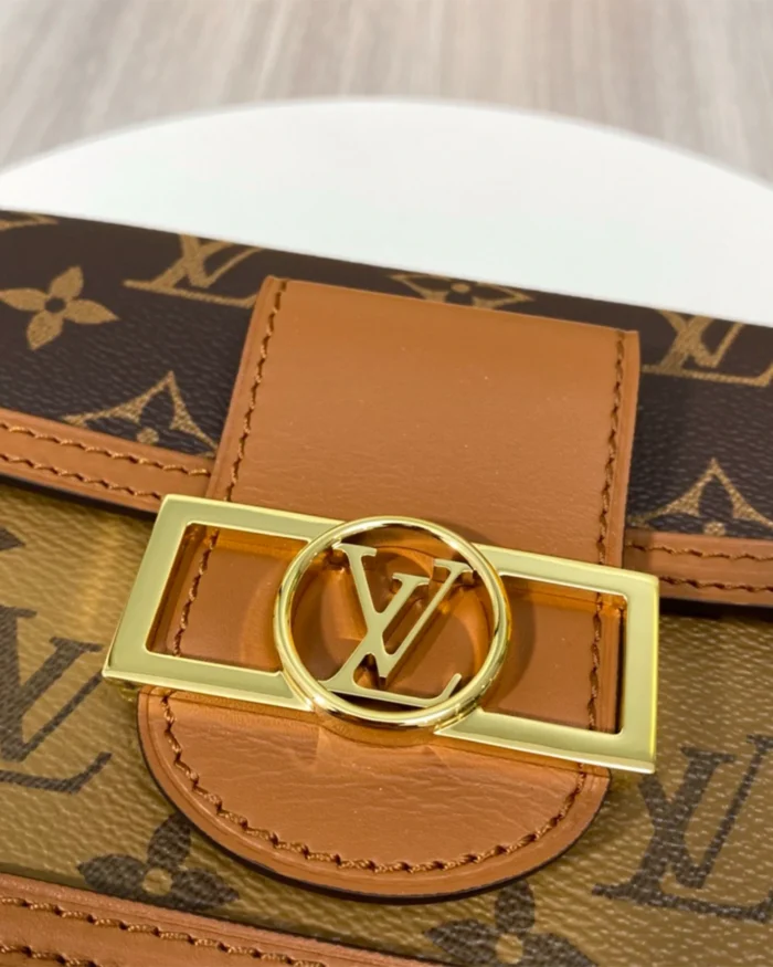 REBCE Iconic Louis Vuitton Dauphine East West Handbag