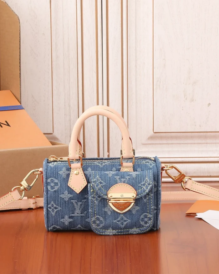 Rebce Louis Vuitton Nano Speedy Bag Mini Fashion