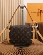 Rebce Louis Vuitton Monogram Coated Canvas Small Handbag