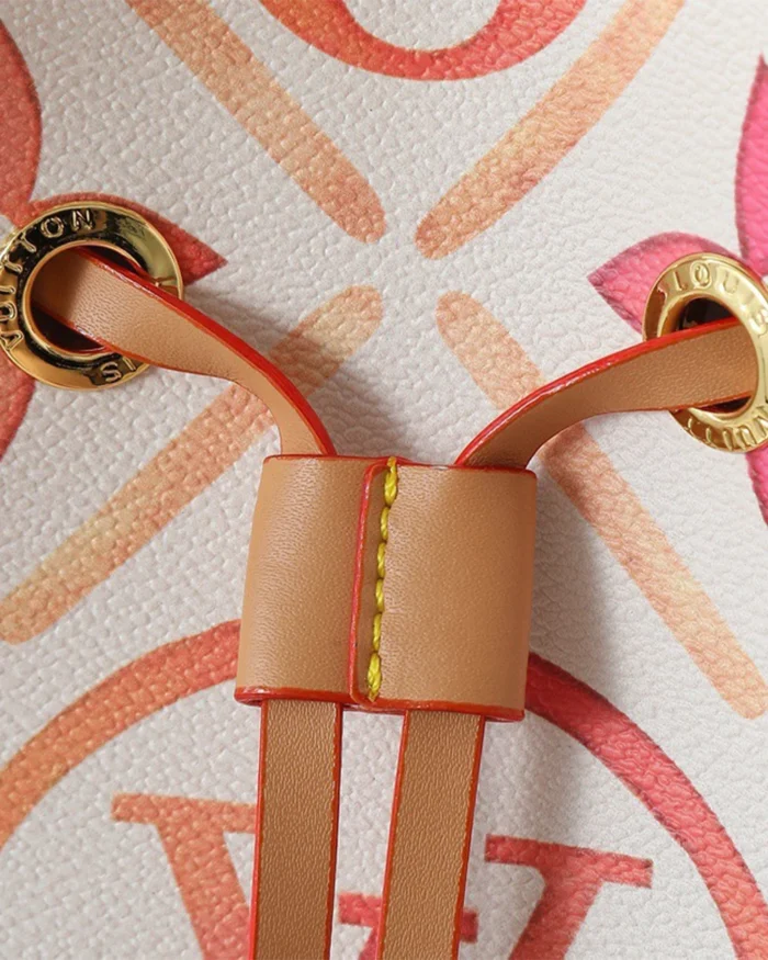 REBCE Elegant Louis Vuitton Néonoé BB in Monogram Tiles