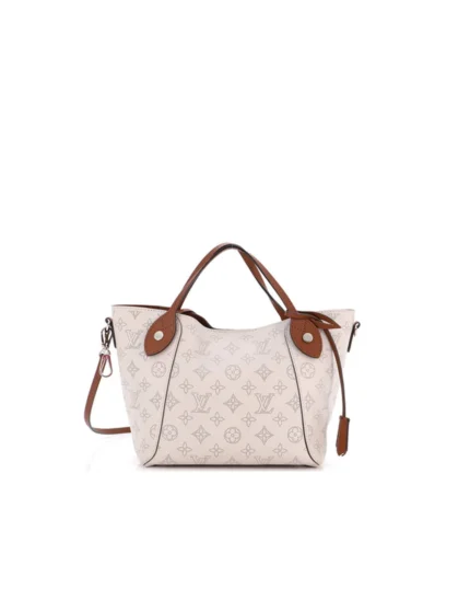 Rebce Louis Vuitton Hina Handbag Mahina Leather PM