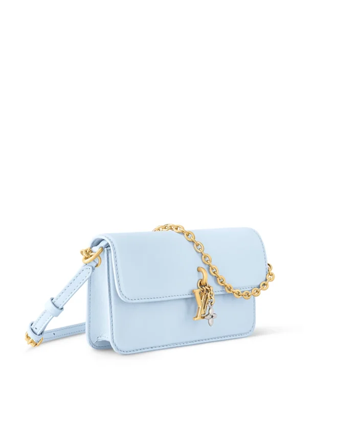Rebce Louis Vuitton Cartera Con Cadena LV Bloom