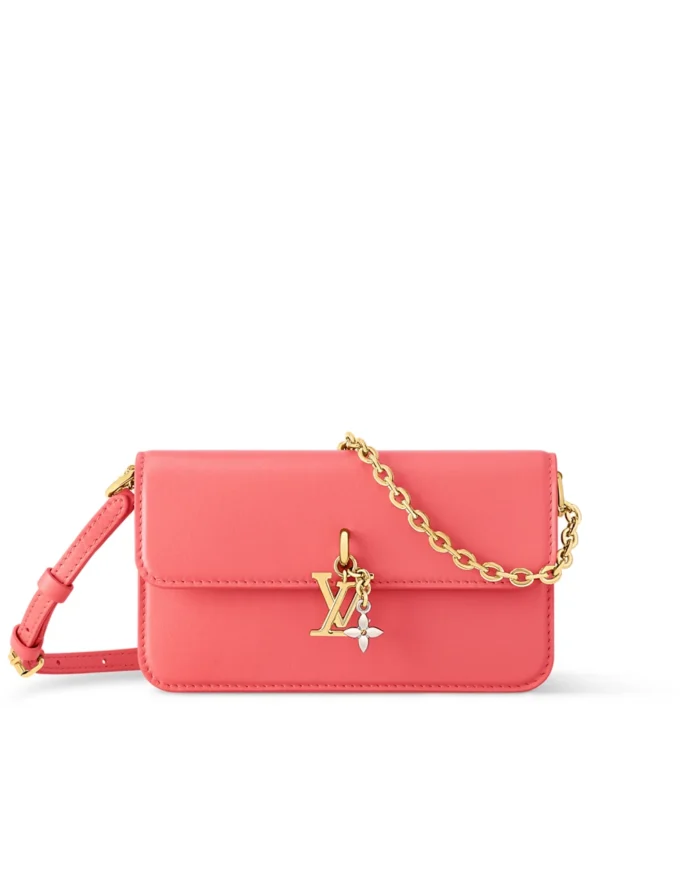 Rebce Louis Vuitton Cartera Con Cadena LV Bloom
