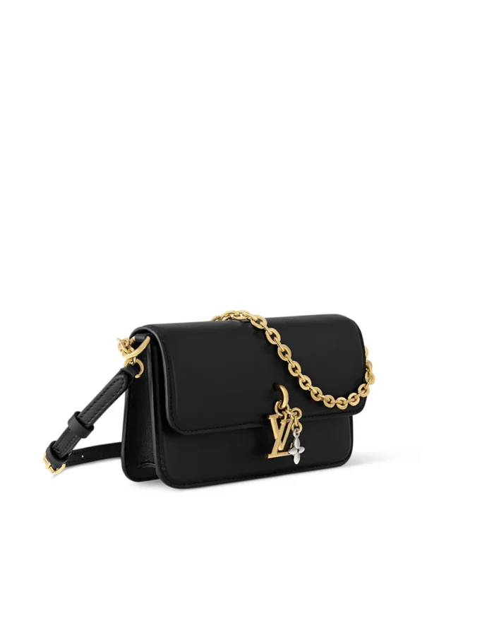 Rebce Louis Vuitton Cartera Con Cadena LV Bloom