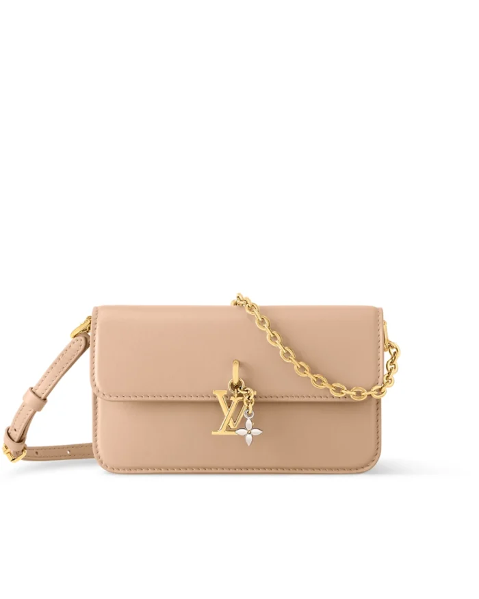 Rebce Louis Vuitton Cartera Con Cadena LV Bloom