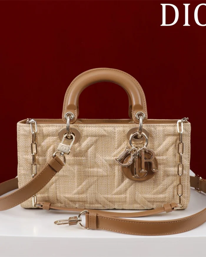 REBCE Dior Medium Lady D-Joy Bag