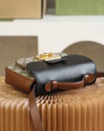 REBCE GUCCI Padlock leather handbag