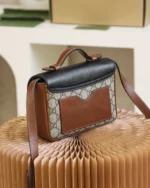 REBCE GUCCI Padlock leather handbag