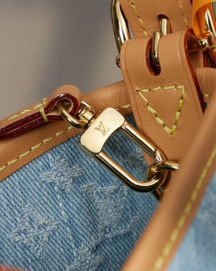 rebce Louis Vuitton CarryAll Pm Sky Blue Denim