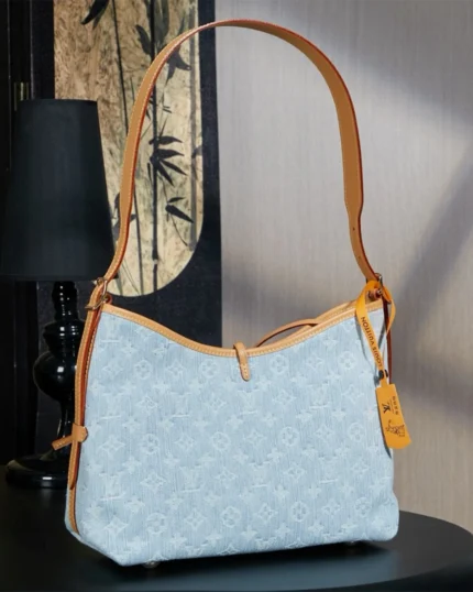 rebce Louis Vuitton CarryAll Pm Sky Blue Denim