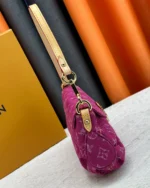 rebce Louis Vuitton Pleaty Handbag Denim Mini