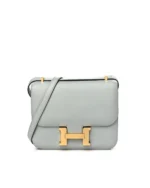 Rebce Hermès Epsom Constance 18 Bleu Glacier