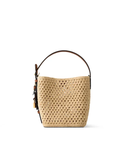 Rebce Louis Vuitton Woven Bucket Bag – Top Original Edition (with Foldable Gift Box)