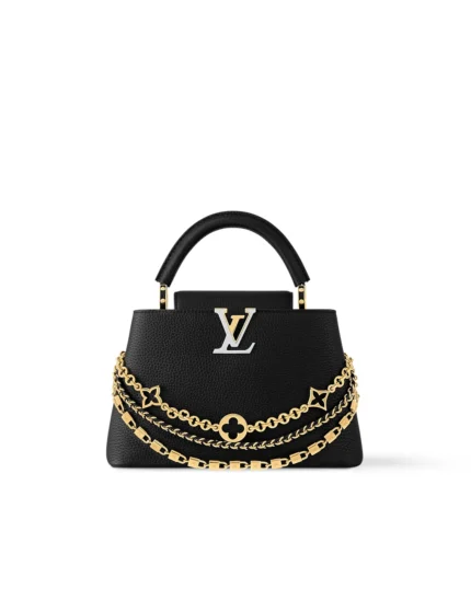 Rebce Louis Vuitton Capucines BB Bag – Trilogy Collection in Taurillon Leather