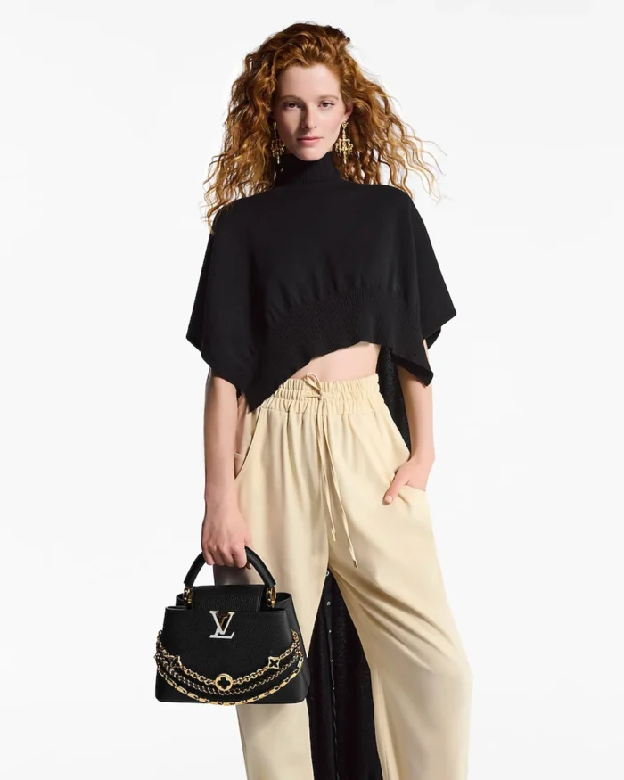 Rebce Louis Vuitton Capucines BB Bag – Trilogy Collection in Taurillon Leather