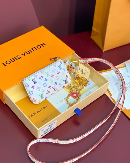Louis Vuitton x Takashi Murakami Rainbow REBCE Monogram Phone Charm (Limited Re-edition)