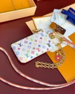 Louis Vuitton x Takashi Murakami Rainbow REBCE Monogram Phone Charm (Limited Re-edition)