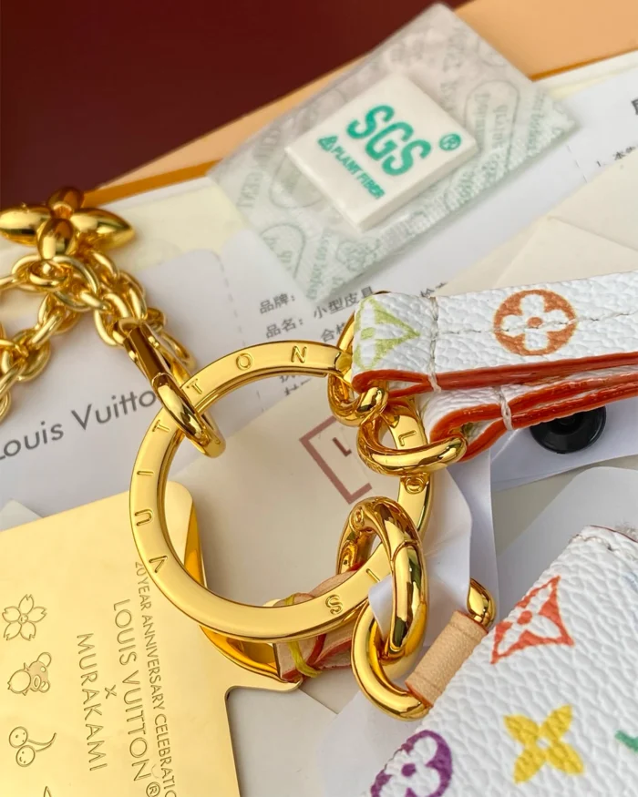 Louis Vuitton x Takashi Murakami Rainbow REBCE Monogram Phone Charm (Limited Re-edition)