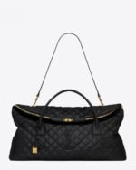 Saint Laurent YSL REBCE Handbag New ES Giant Quilted Leather Travel Bag