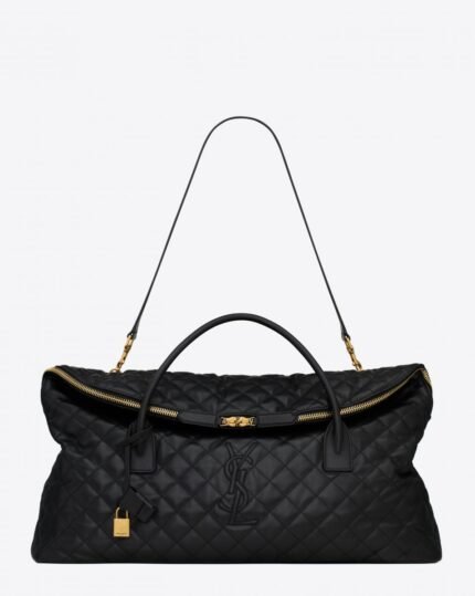 Saint Laurent YSL REBCE Handbag New ES Giant Quilted Leather Travel Bag