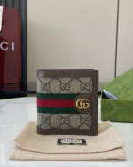Rebce Gucci Ophidia GG wallet Red